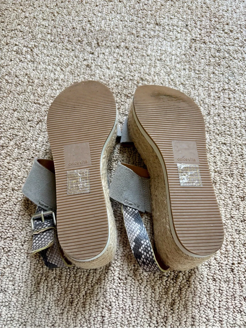 Dolce Vita Espadrille Suede Sandals